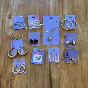 Claire's Assorted Jewelry Lot 11 Piece